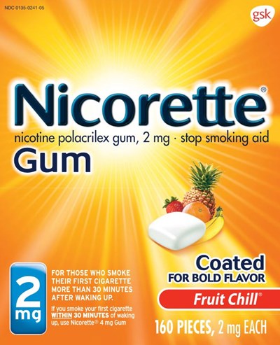 30856XG Nicorette Fruit Chill 2 mg 160 ct.JPG